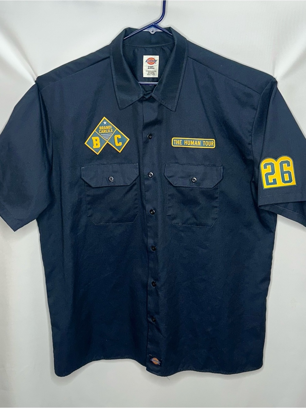 Brandi Carlile “The Human Tour” 2026 Work Shirt Dickies XXL